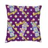 Bingo Queen Cushion Covers Best Play Bingo Soft Velvet Nordic Pillow Cases Decor Home