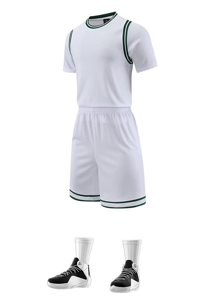 Conjunto de Treino de Basquete Masculino Duas Peças - Manga Curta
