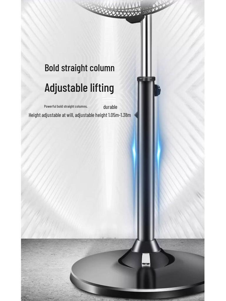 Airmate FP4525 18-inch Industrial High-Power Floor Fan with Metal Blades