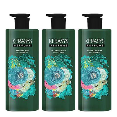 Kerasys Charmant Musk Perfume Shampoo, 600ml, 3 Pcs.
