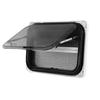 RV Push Out Window 700x450mm Double Layer UV Resistant Sound Heat Insulation External Exit Window wi