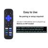 Replacement Function Remote Controller for Roku TV for Hisense Roku/TCL Roku/Onn Roku/Philips Roku TVs Youtube Remote Controller