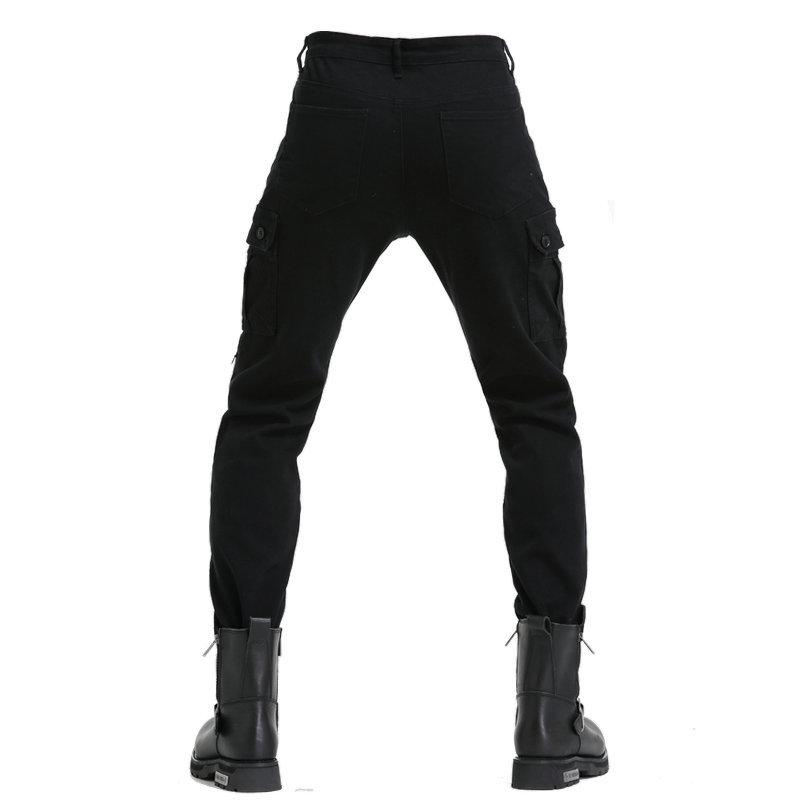 Direktverkauf ab Werk, Motorradjeans für Herren, zugebundene Füße und Anti-Drop-Hosen, Mehrzwecktaschen für die Motorradfahrt, Latzhose CE-Schutzkleidung