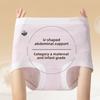 Plus Size Women's Spring and Autumn Cotton 7A Antibacterial Belly Pregnant High Waist Briefs