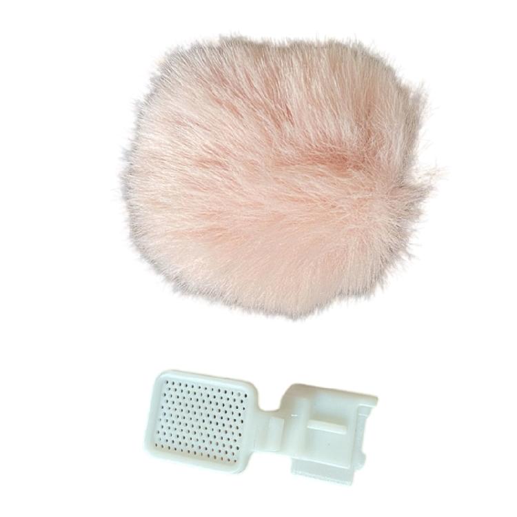 Small Reusable Plush Cover Camera Accessory for Camera Builts In Microphones Mounted On Hot Shoe Blocking Wind Noise