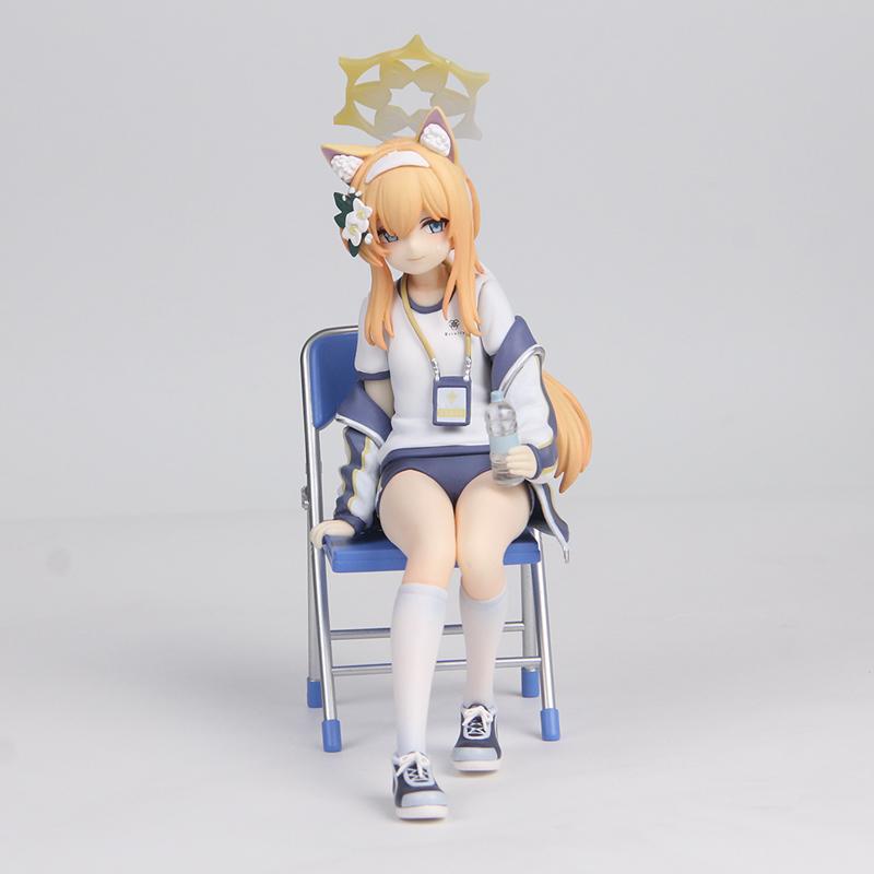 Blue Archive Figures Iochi Mari Figure Game Peripherals Ko Statue Pvc Cute Girl Models Gk Collection Toys Girls Birthday Gifts