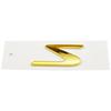 Car S Logo Trunk Body Badge Emblem Decals Sticker For Modena Levante Quattroporte Ghibli Granturismo Trofeo Accessories
