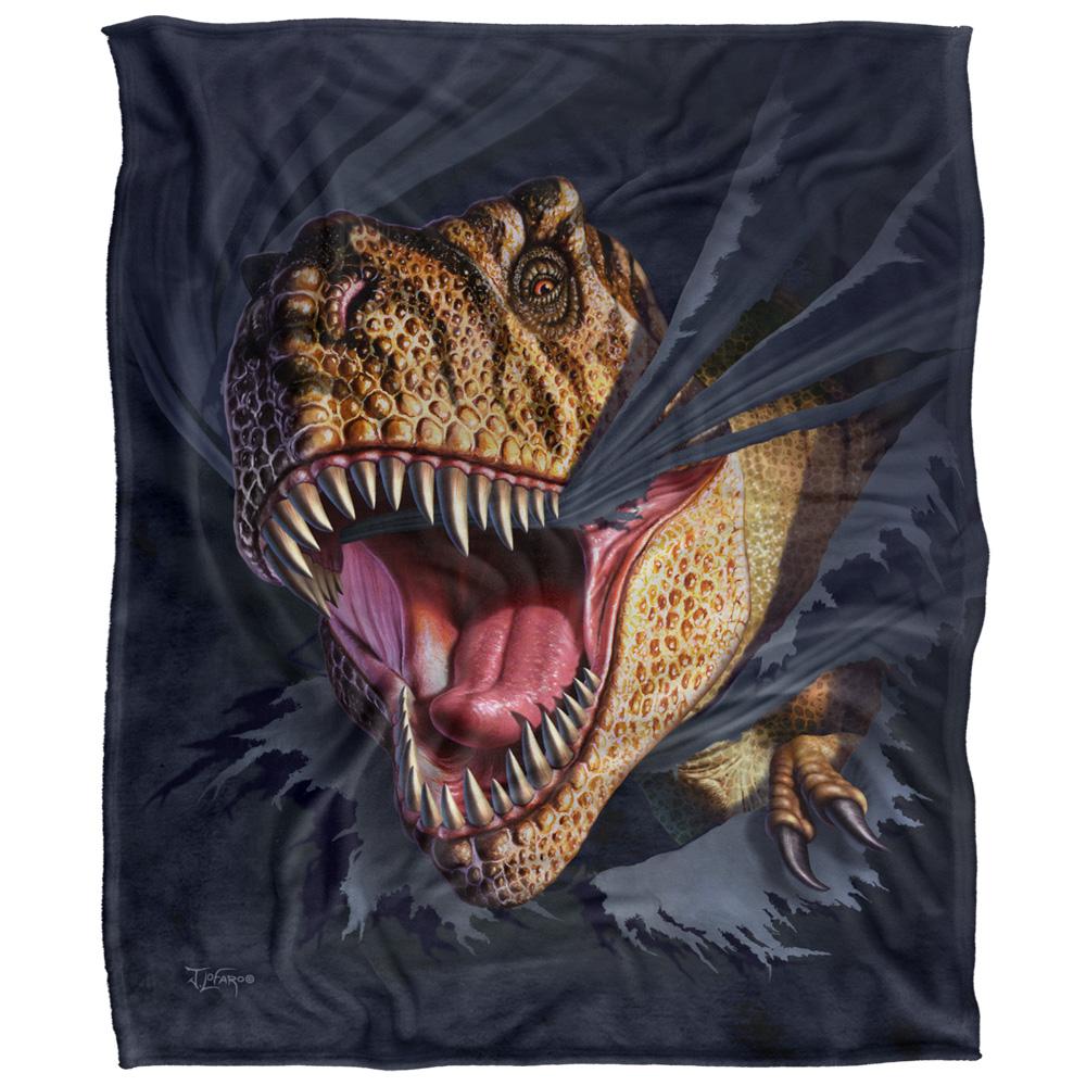 JQ Licensing Jlo Silky Dinosaur Supersoft Blanket
