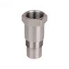 Automotive sensor filter for Oxygen sensor connector Silver adapter extension screw in stock car parts