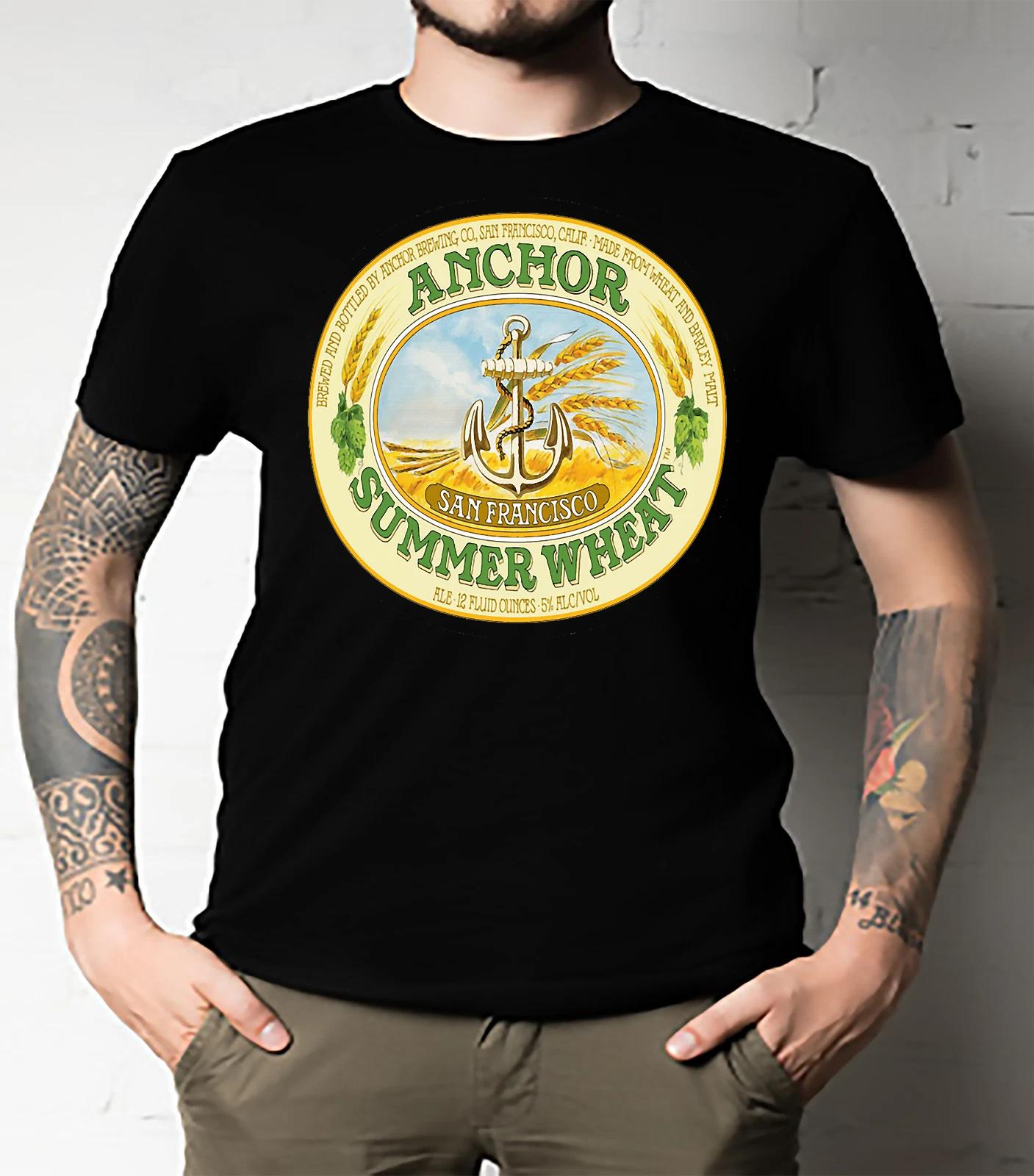Men s and Women s T-shirts Anchor Summer Wheat Classic XXL
