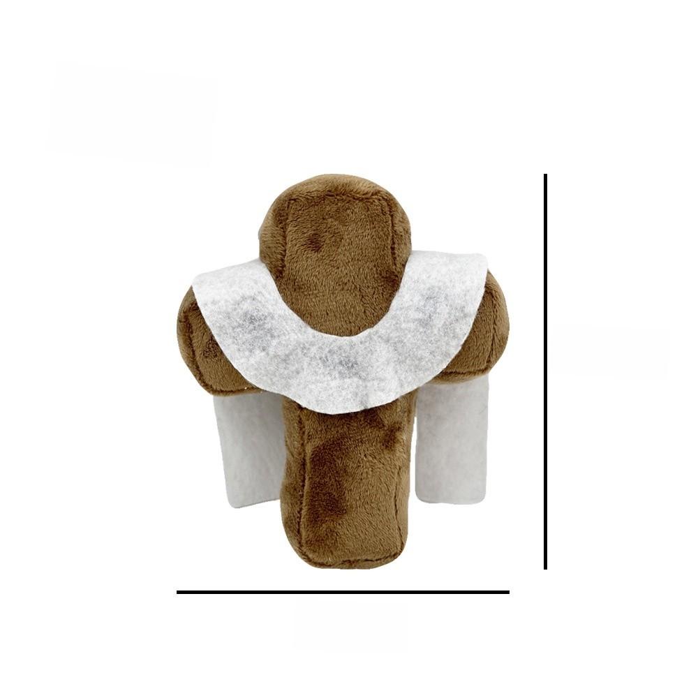 Cow Easter Basket Plush Toy With Pp Cotton For Holiday Gift And Decor