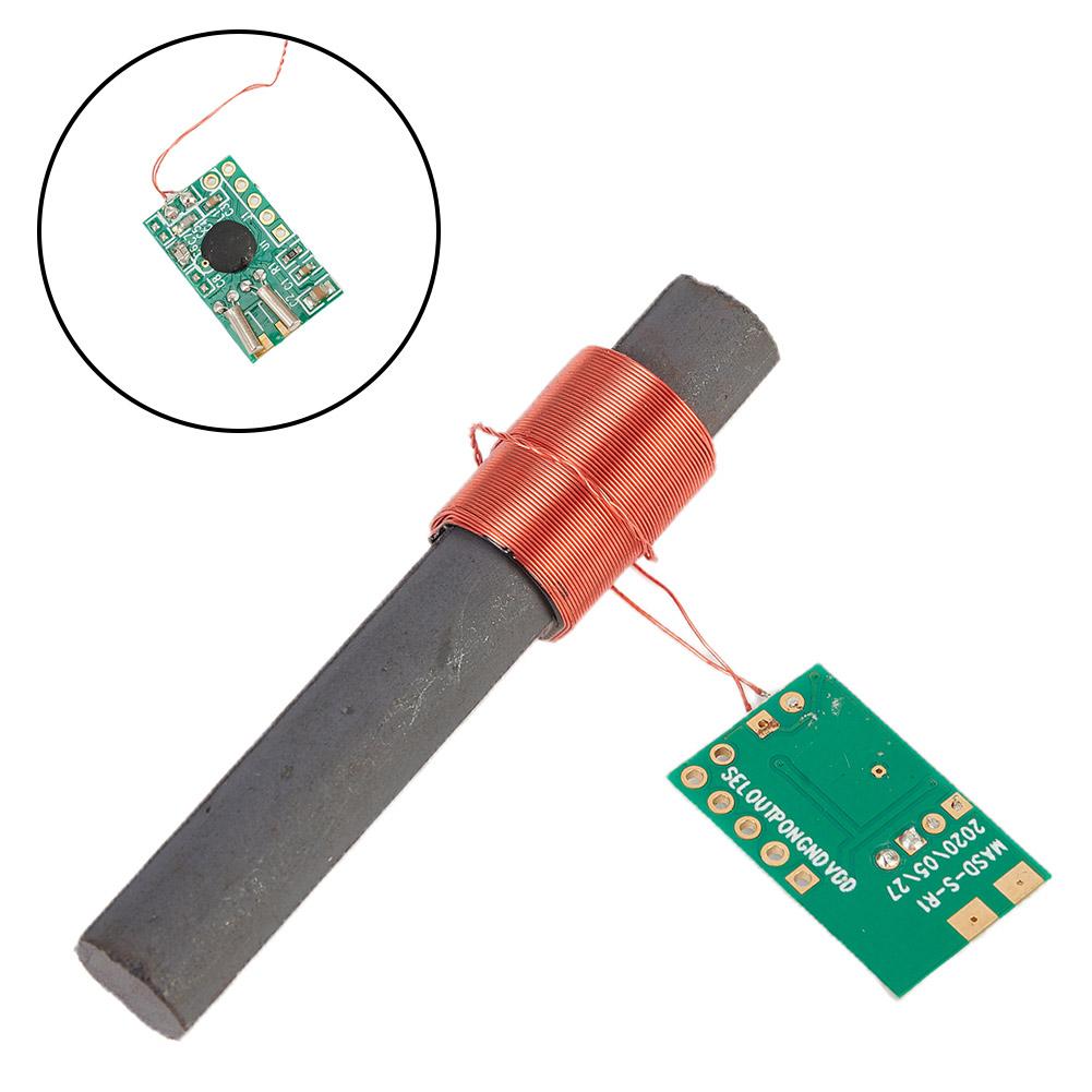 DCF77 Receiver Module Radio Time Module Antenna, Integrated MCU For Signal Identification, Ensures Reliable Time Synchronization