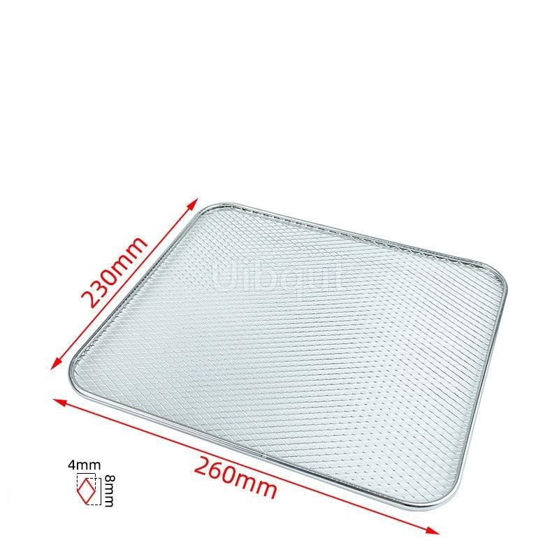 304 Stainless Steel Dried Fruit Mesh Frying Basket Mesh Suitable for Supor Midea Changdi and Joyoung Electric Ovens and Air Fry