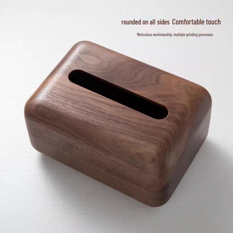 Luxury Solid Wood Rectangular Tissue Box