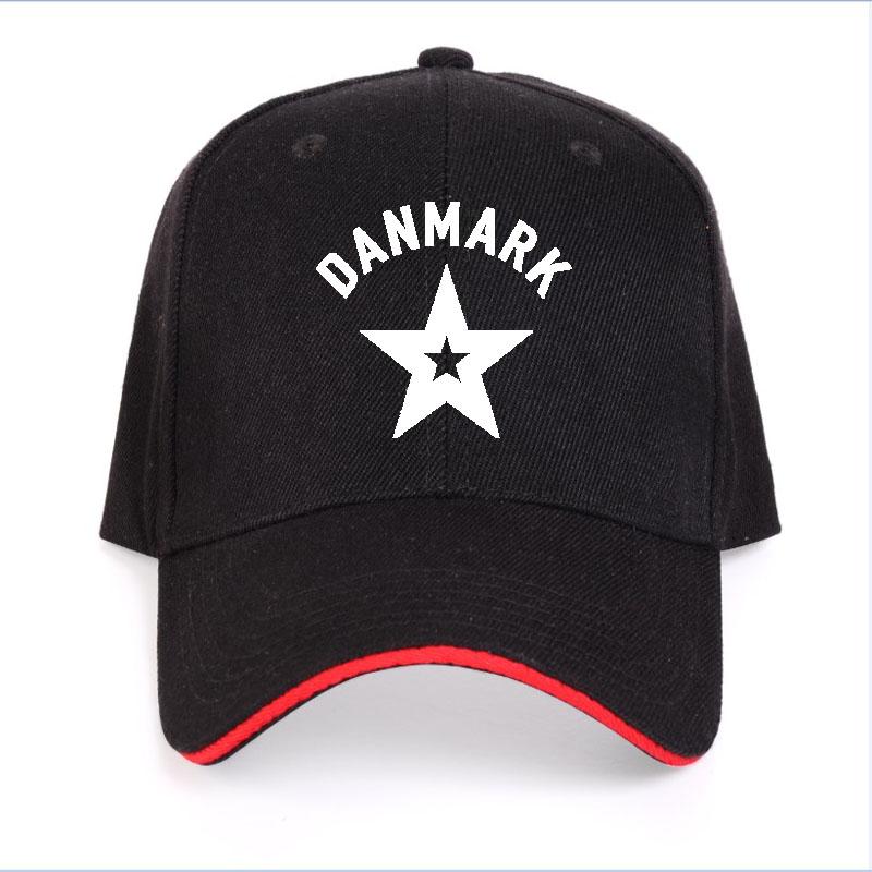 

Denmark male youth free custom made logo print photo dnk unisex hat nation flag danish kingdom country danmark dk baseball cap Adjustable