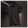 STORN Herren Neues Sommer Business Casual Kurzarm POLO-Shirt Mode Kurzarm Bequem und Atmungsaktiv Oberteil