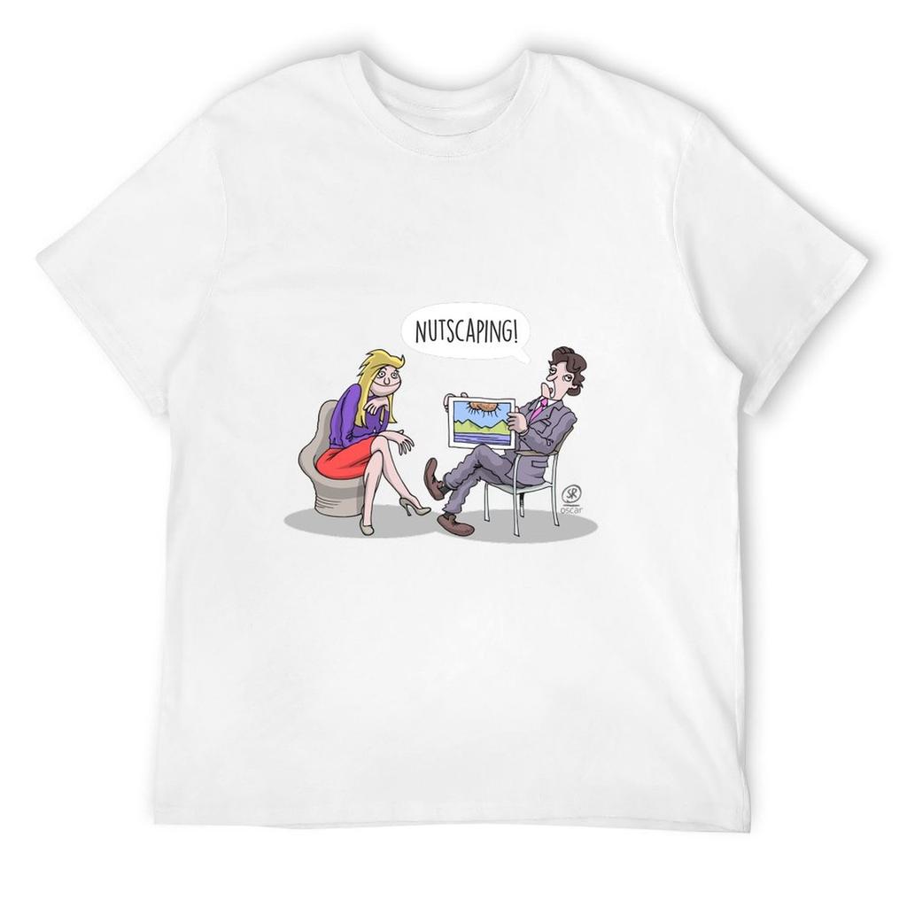 Nutscaping! T-Shirt shirts graphic plus sizes heavyweights plain black t shirts men