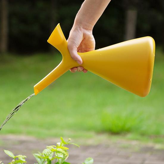 1,2L/1,5L Gießkanne Große Kapazität Bruchsicherer Kunststoff Blumentopf Gießflasche Gerät für Zuhause