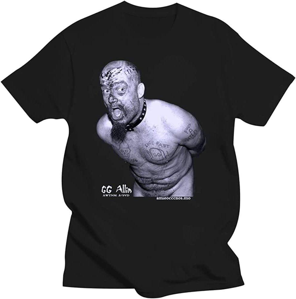 GG Allin 1993 t Shirt Vintage Rare tee Shirt Hardcore Punk Murder Junkies Antiseen Jabbers