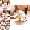 Cute Animal Plush Toy For Bags And Car Accessories With Short Plush Fabric