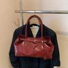 Large-capacity Women's Tote Bag, Stylish, Casual, Simple and Retro Shoulder Bag with A Single Strap