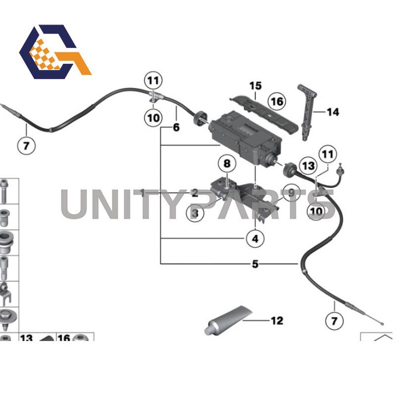 Parking Brake Actuator For BMW 5 Series F07 GT 2009-16 34436874219 34436784653 34436796893 34436869479 34436868045 34436856932