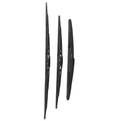 3-teiliges Set mit Wischerblättern vorne und hinten, Zubehör passend für Citroen C3 Mk1 Modelle 2002?2008