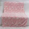 Luminous Children's Coral Fleece Flannel Blanket - Glow In the Dark Sofa or Nap Cover.