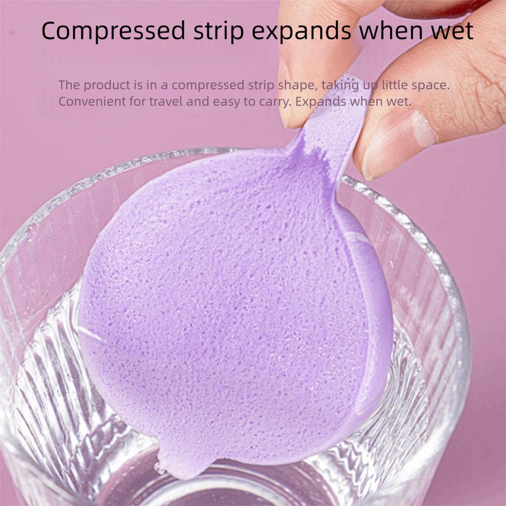 50Pcs/Set Compressed Face Wash Sponge Canned Disposable Facial Sponges Smooth Skin Face Cleansing Cotton Pad For All Skin Types