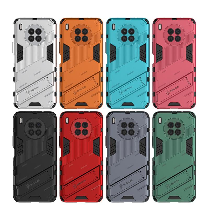 For Huawei Nova 8i Deksel For Huawei Nova 8i Capas Telefonstøtfanger PC Hardt Støtsikkert Bakdeksel med Støtte For Huawei Nova 8i Fundas