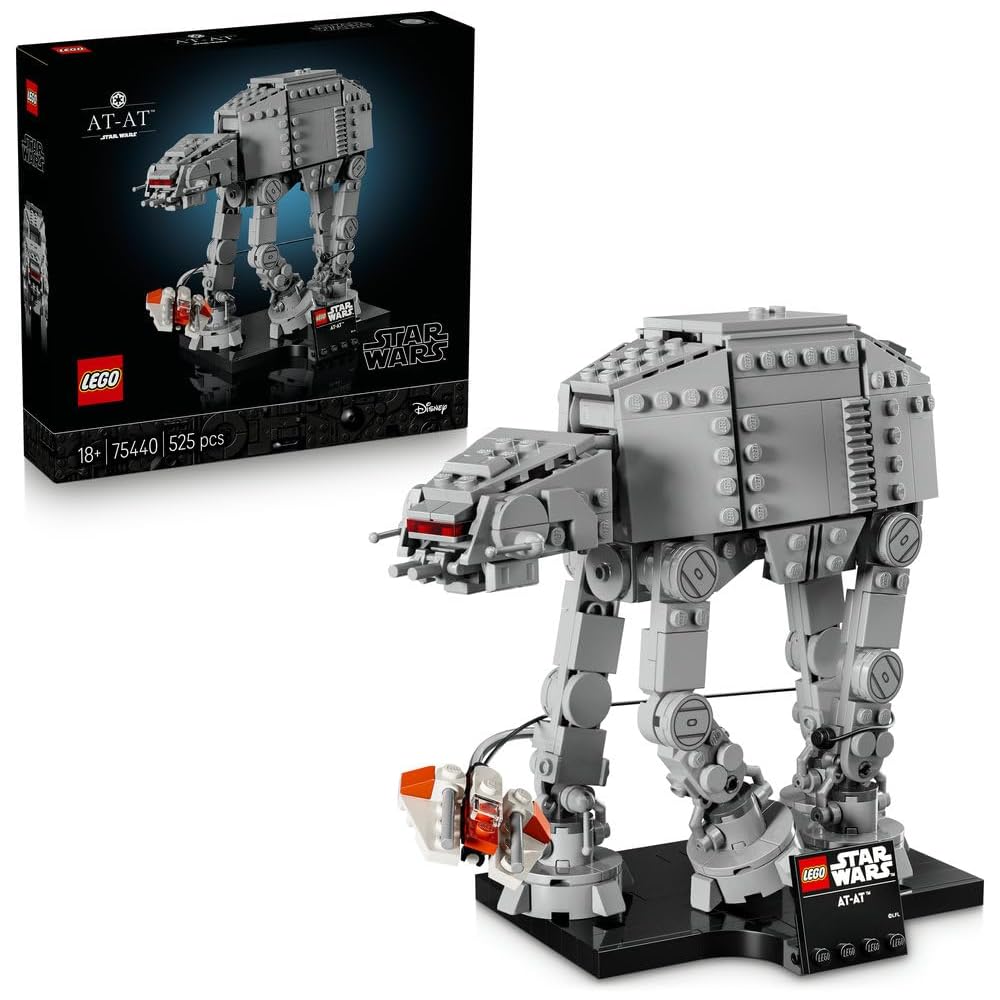 LEGO Star Wars AT-AT Building Toy 75440 for Adults and Kids, Space Battle Robot, Gift Idea