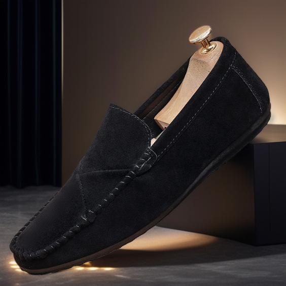 

Мужская обувь осень новая обувь Doudou британская молодежная универсальная спортивная обувь с одной педалью с низким верхом обувь для вождения прилив 39