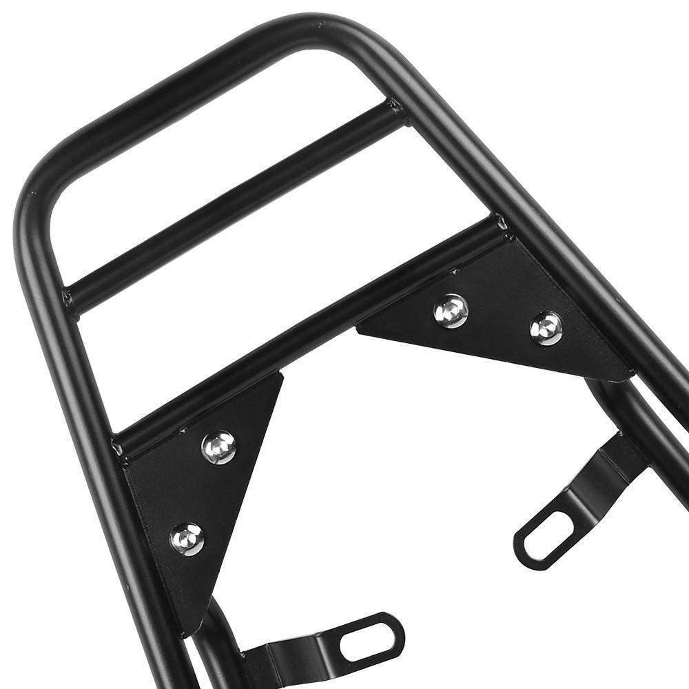 BMW R nineT Rear Luggage Rack: Modified Grab Handle, Extended & Thickened Tail Rack for Tail Box/Bag.