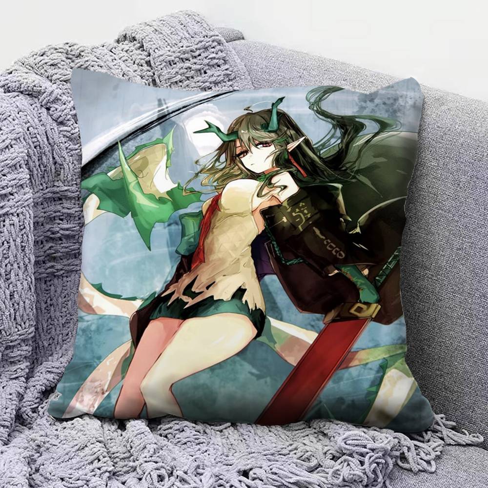 Arknights SUI SHU Home Sofa Cushion Covers and Aecorative Custom Pillow Covers