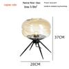 Nordic Modern Glass Table Lamp - Creative, Decorative Lighting for Living Room, Bedroom, or Bedside.