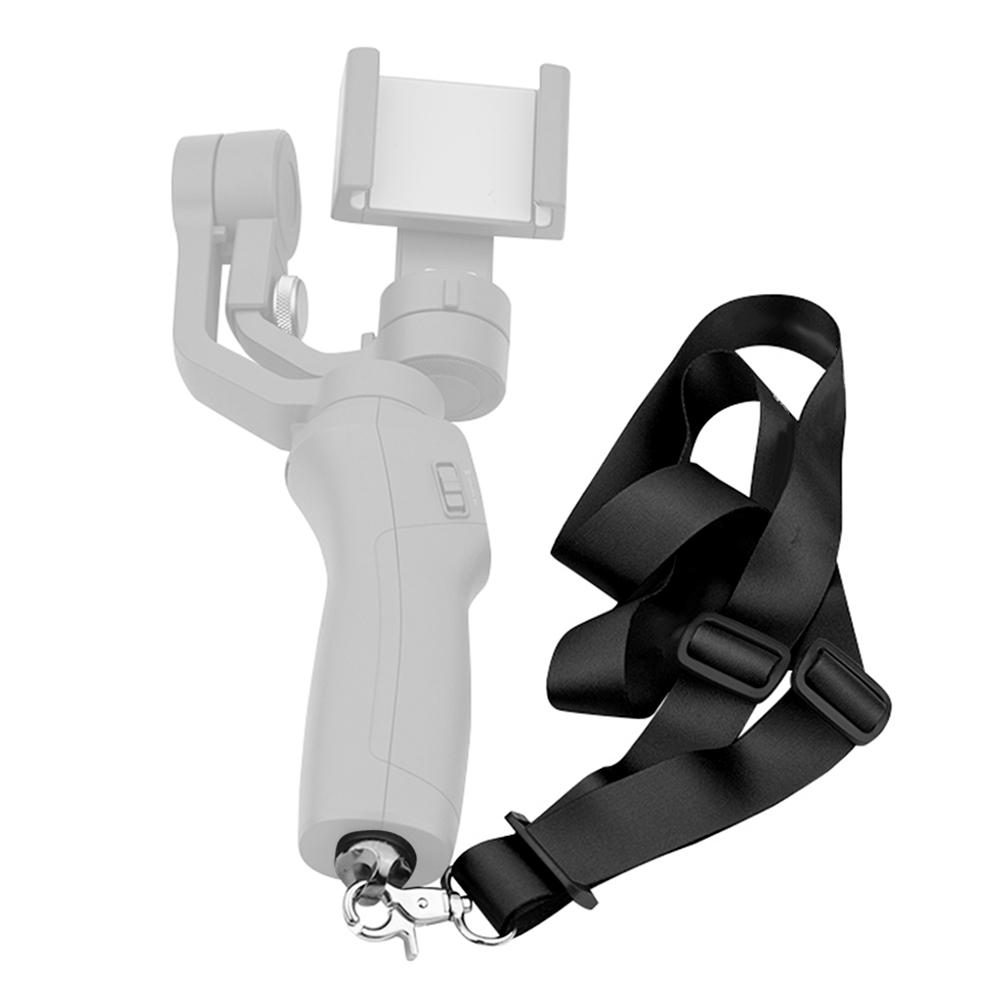 Handhold Ballhead Safety Neck Strap and 1 4 inch Screw Base for DJI Osmo Mobile 3 2black