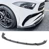 3 Parts Front Bumper Lip Spoiler Racing Look Enhanced   Seamless Fit for  -Class C257  -Line Facelift 2022+