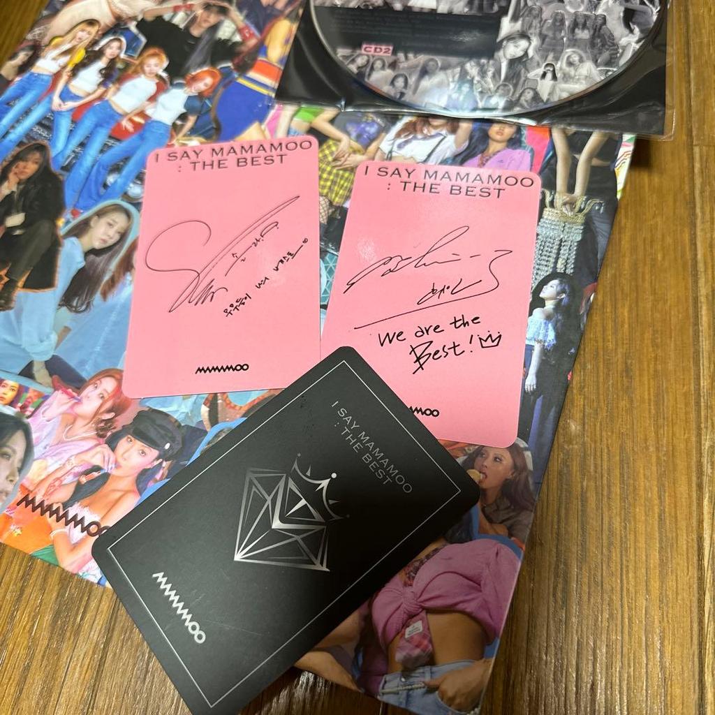 [USED] Mamamoo I Say Mamamoo Trading Card CD