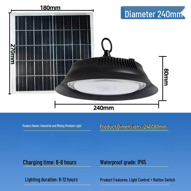 

Nu Feng Solar LED Industrial Pendant Light