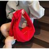 Persalized Sleeve Lace-up Crossbody Bag Women Large Capacity Commuting One Shoulder Bags Casual Versatile Travel Underarm Pack