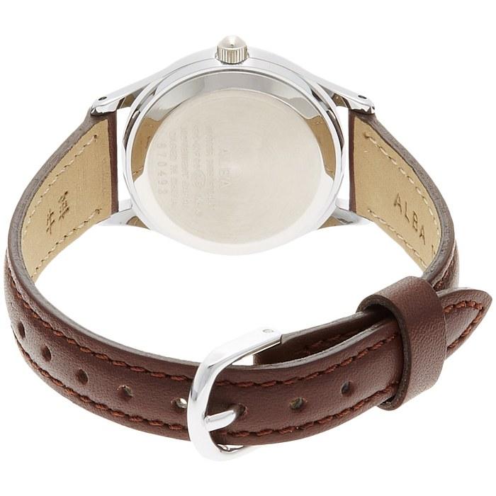 [Seiko Watch] ALBA Studio Ghibli Collaboration – My Neighbor Totoro ACCK406 (White/Silver/Brown Leather)