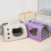 Portable Water Resistant Pet Carriers With Breathable Large Opening For Dog And Cats Adjustable Shoulder Strap Size