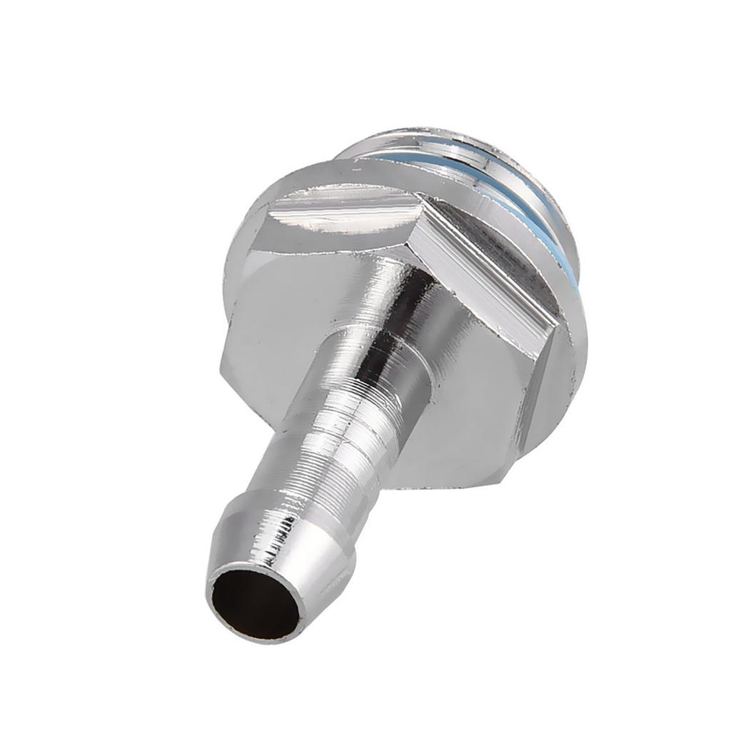 6 PCS PC Water Cooling TwoTouch Fitting G14 Thread Barb Connector for Tube 7.5mm