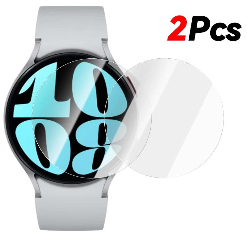For Samsung Galaxy Watch 7 6 5 4 40/44MM Tempered Glass Screen Protector For Samsung Watch 7 44mm 40mm Protective Film Cover