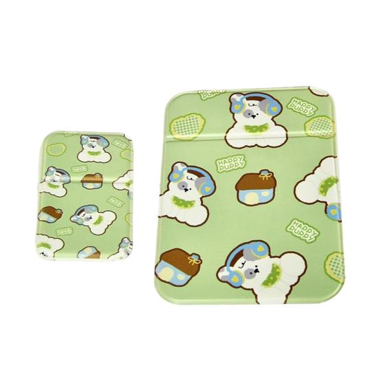 Cartoon Puppy Folding Makeup Mirror Portable Travel Home Bedroom Desk Vanity Mirror High Clarity Men Women Pocket Cosmetic Mirror