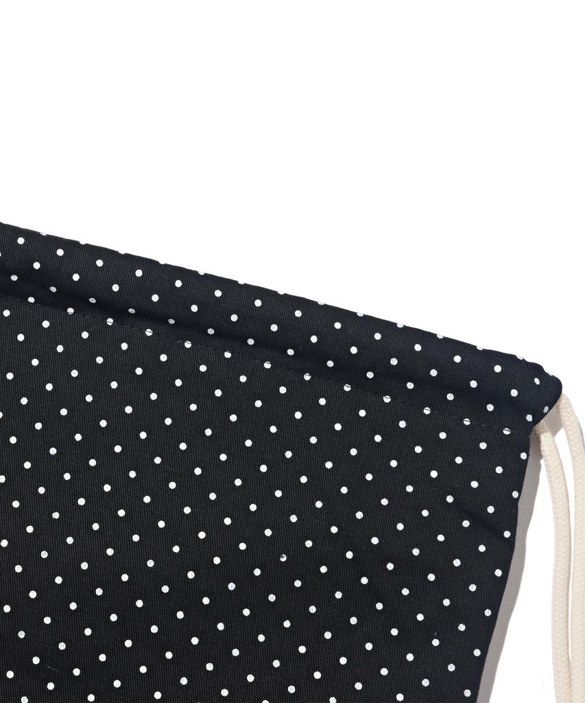Roidesrois Sweet Dot String Gym Sack (Black)