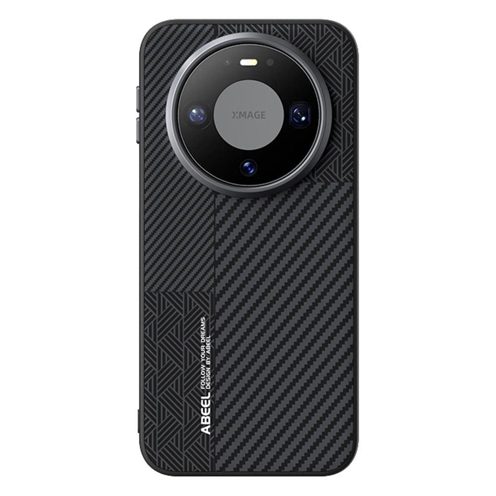 ABEEL For Huawei Mate 80 Magnetic Case PC + TPU + Aluminum Alloy + PU Leather Slim Phone Back Cover