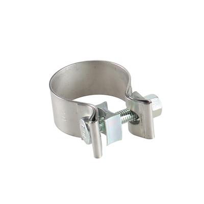2"/2.5"/3"/4" Butt Joint Narrow Band Exhaust Clamp Stainless Steel Car Modified Muffler Band Clamp