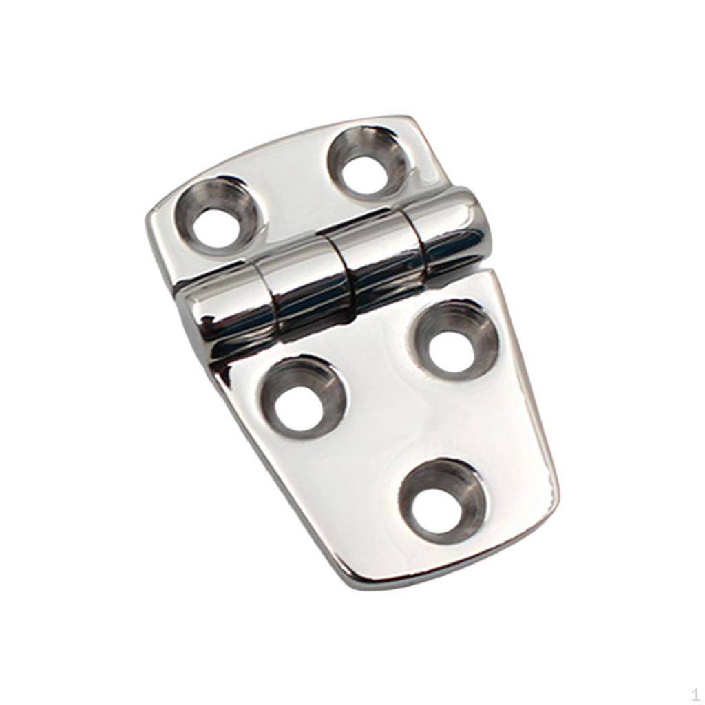 316 Stainless Steel Marine Hinge for RV And Yacht Deck, Heavy Duty Flush Mount