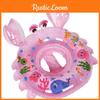 New Crab Baby Swim Ring 0-4 Years Old Infant Sitting Ring Boys Girls Inflatable Float Armpit Ring